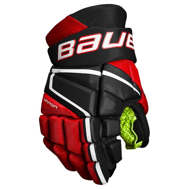 IJshockey handschoenen Bauer Vapor 3X Black/Red Junior