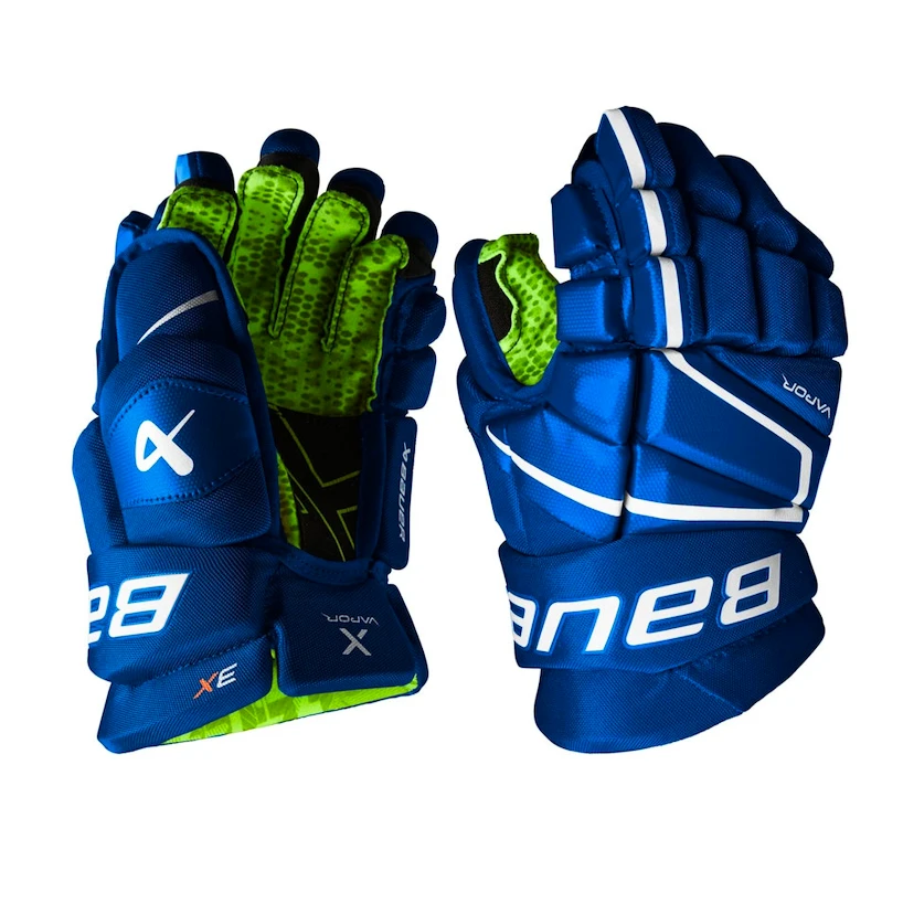 IJshockey handschoenen Bauer Vapor 3X Blue Junior 11 inch