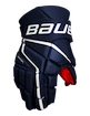 IJshockey handschoenen Bauer Vapor 3X Navy Intermediate 13 inch