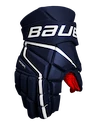 IJshockey handschoenen Bauer Vapor 3X Navy Intermediate 13 inch