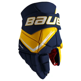 IJshockey handschoenen Bauer Vapor FLY40 Navy/Gold Senior