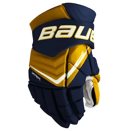 IJshockey handschoenen Bauer Vapor FLYLITE Navy/Gold Senior