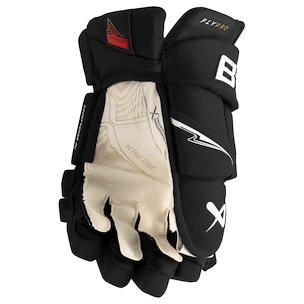IJshockey handschoenen Bauer Vapor FLYPRO Black/White Intermediate