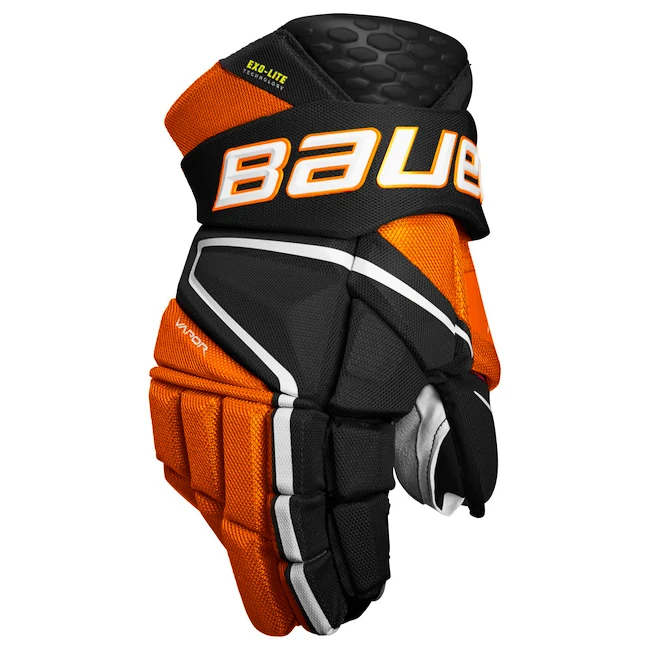 IJshockey handschoenen Bauer Vapor Hyperlite Black/Orange Intermediate