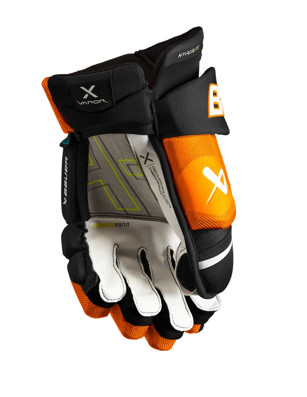 IJshockey handschoenen Bauer Vapor Hyperlite Black/Orange Intermediate