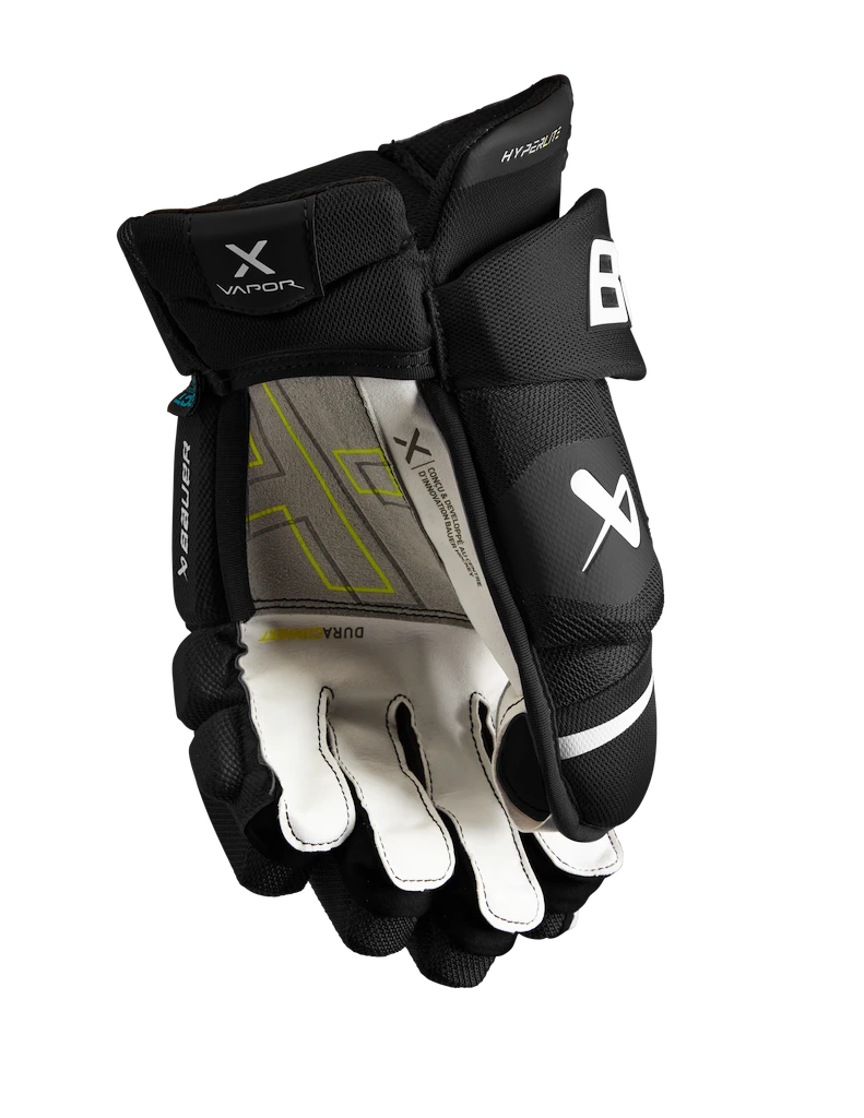 IJshockey handschoenen Bauer Vapor Hyperlite Black/White Intermediate