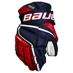 IJshockey handschoenen Bauer Vapor Hyperlite Navy/Red/White Junior