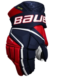 IJshockey handschoenen Bauer Vapor Hyperlite Navy/Red/White Senior