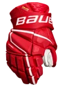 IJshockey handschoenen Bauer Vapor Hyperlite red Junior