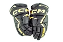 IJshockey handschoenen CCM JetSpeed FT6 Black/Sunflower Junior 10 inch