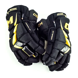 IJshockey handschoenen CCM JetSpeed FT6 Pro Black/Sunflower Junior