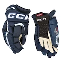 IJshockey handschoenen CCM JetSpeed FT6 Pro Navy/White Junior 11 inch