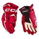 IJshockey handschoenen CCM JetSpeed FT6 Pro Red/White Junior