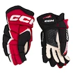 IJshockey handschoenen CCM JetSpeed FT680 Black/Red/White Senior 15 inch