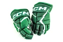 IJshockey handschoenen CCM JetSpeed FT680 Dark Green/White Junior 12 inch