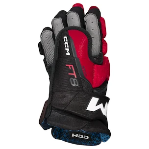 IJshockey handschoenen CCM JetSpeed FT8 Black/Red/White Senior