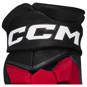 IJshockey handschoenen CCM JetSpeed FT8 Black/Red/White Senior