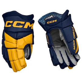IJshockey handschoenen CCM JetSpeed FT880 Navy/Sunflower Senior