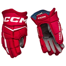 IJshockey handschoenen CCM JetSpeed FT880 Red/White Senior