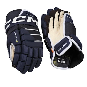 IJshockey handschoenen CCM Tacks 4 ROLL PRO 3 Navy Senior 14 inch