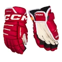 IJshockey handschoenen CCM Tacks 4 ROLL PRO 3 Red Senior 13 inch