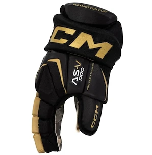 IJshockey handschoenen CCM Tacks AS-V PRO black/gold Senior