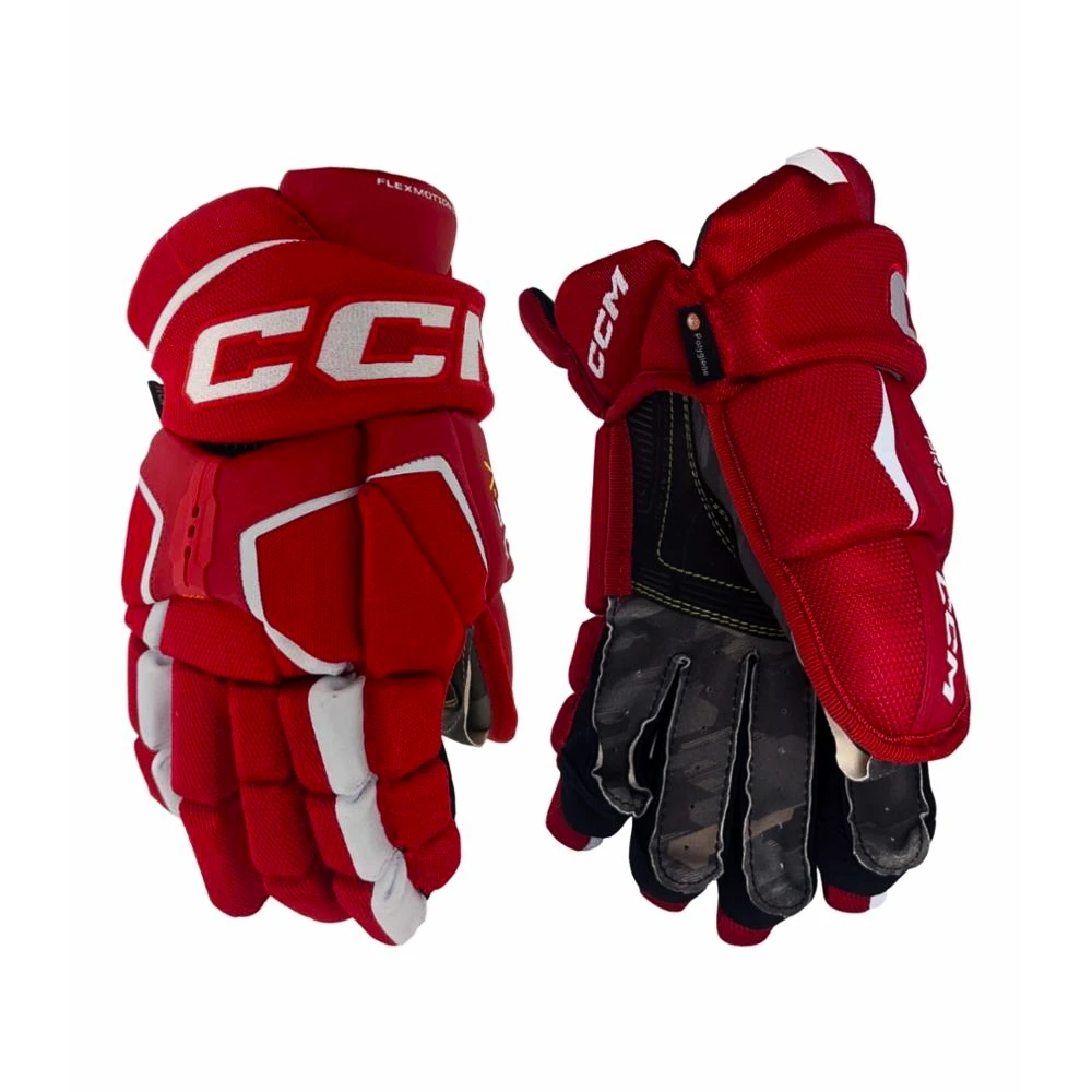 IJshockey handschoenen CCM Tacks AS-V PRO Red/White Senior 15 inch