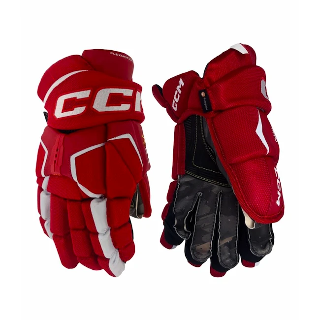 IJshockey handschoenen CCM Tacks AS-V PRO Red/White Senior 15 inch