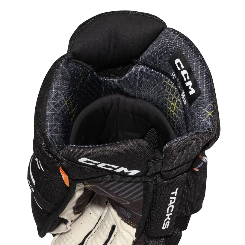 IJshockey handschoenen CCM Tacks XF Black/White Junior
