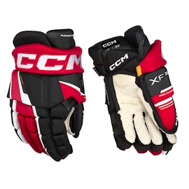 IJshockey handschoenen CCM Tacks XF PRO Black/Red/White Junior