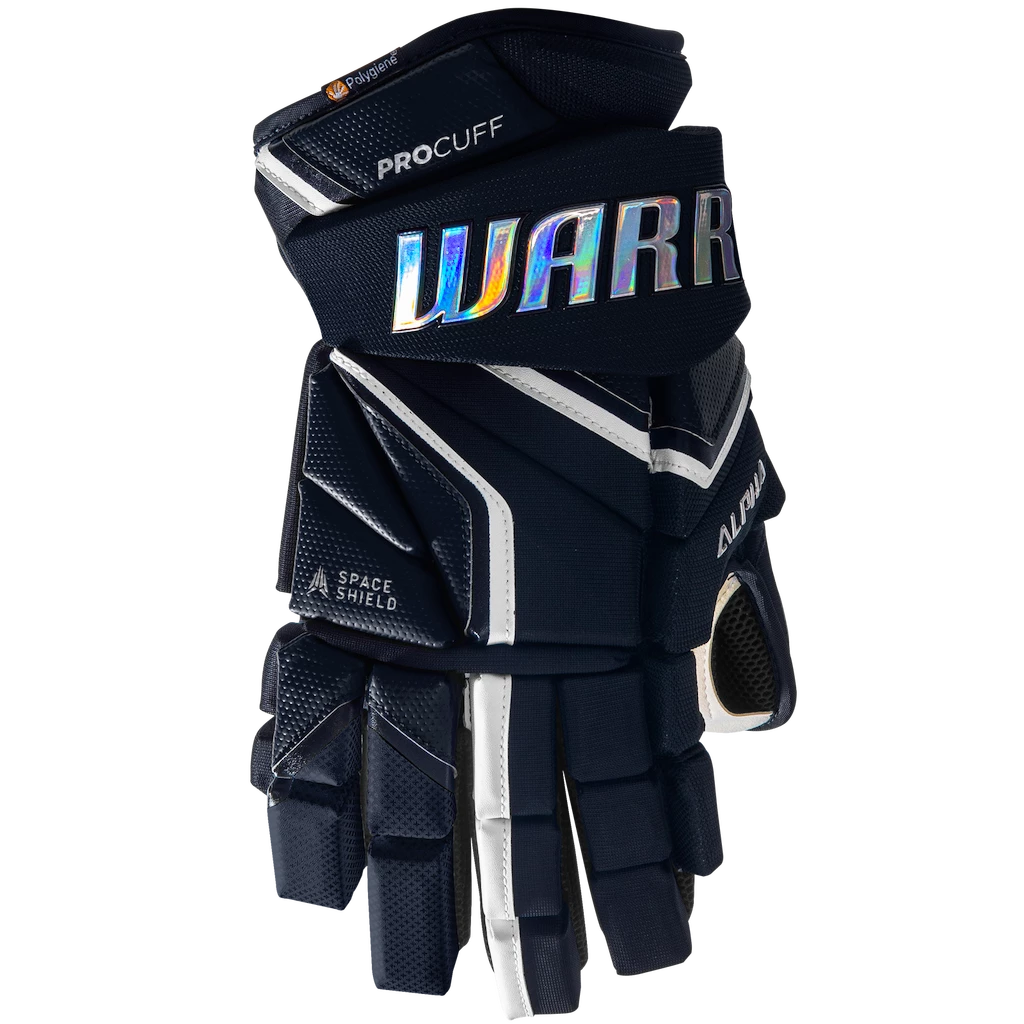 IJshockey handschoenen Warrior Alpha LX2 Pro Navy Junior 11 inch