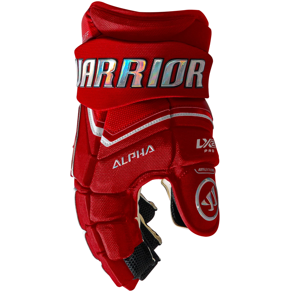IJshockey handschoenen Warrior Alpha LX2 Pro Red Junior