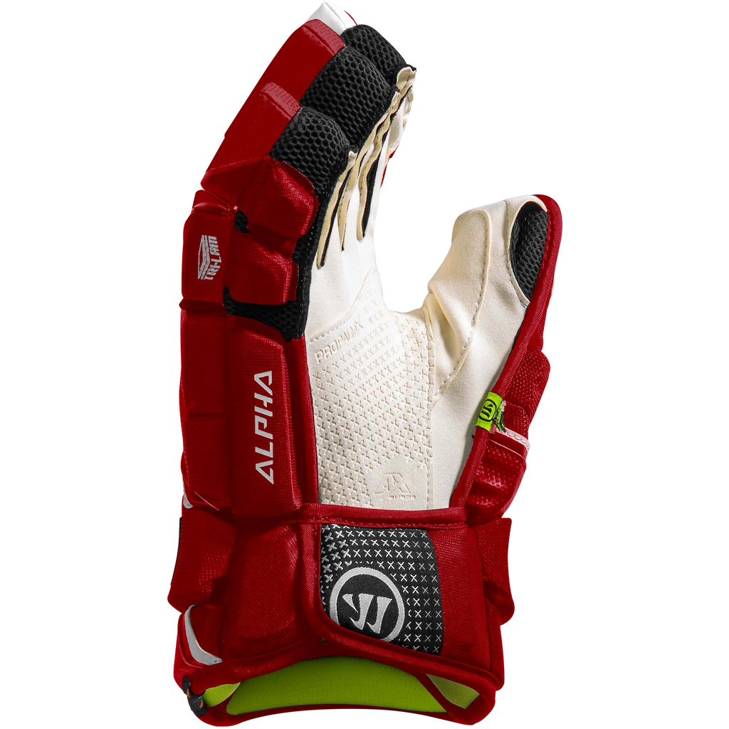 IJshockey handschoenen Warrior Alpha LX2 Pro Red Junior