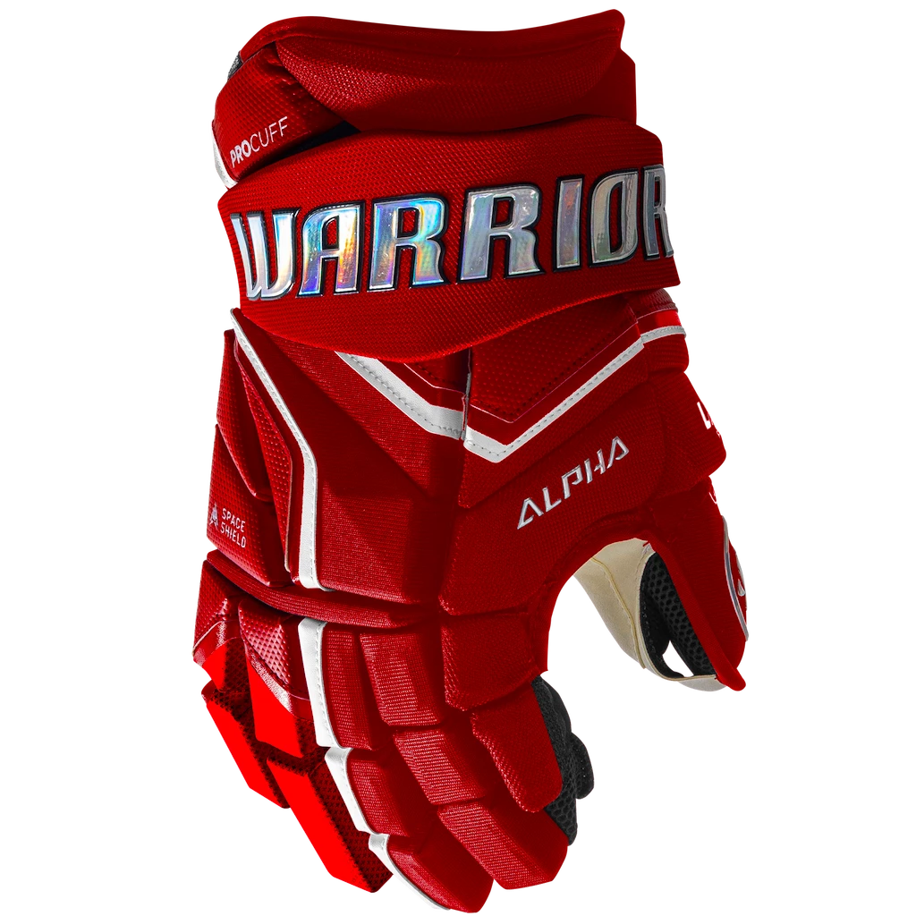 IJshockey handschoenen Warrior Alpha LX2 Pro Red Junior