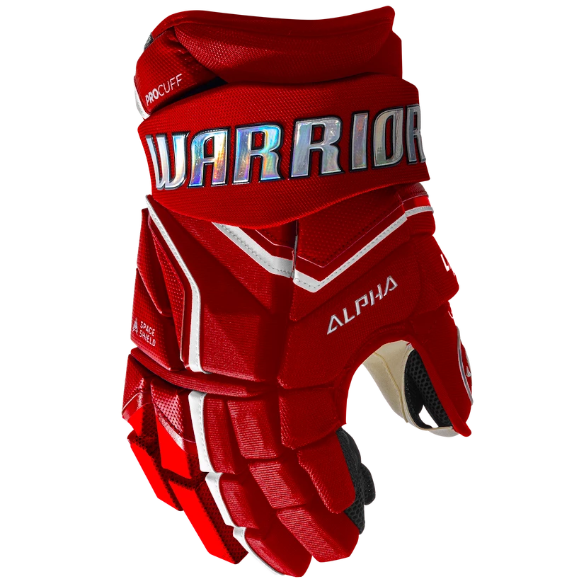 IJshockey handschoenen Warrior Alpha LX2 Pro Red Junior 11 inch