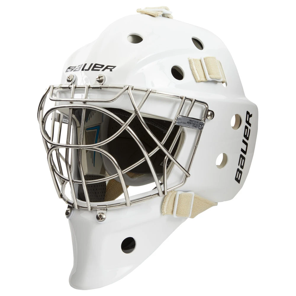 IJshockey masker keeper Bauer  904 Goal Mask CCE Senior S, Wit