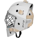 IJshockey masker keeper Warrior Ritual F2 E+ White Junior