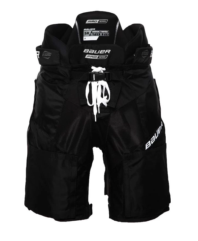 IJshockeybroek Bauer Pro Series Velcro Pant Black Senior L