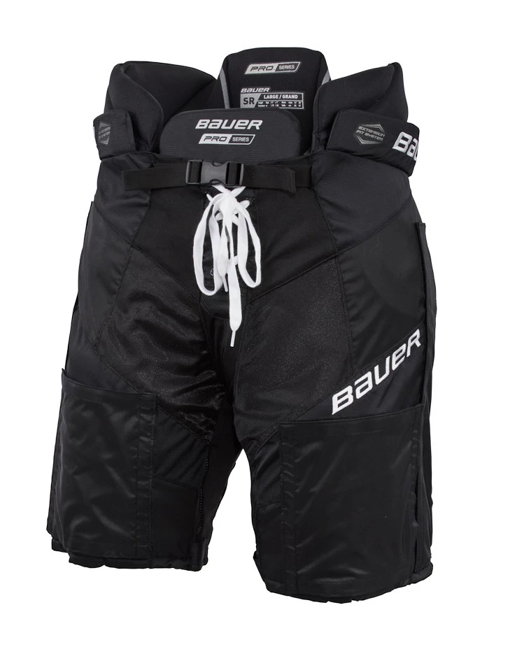 IJshockeybroek Bauer Pro Series Velcro Pant Black Senior L