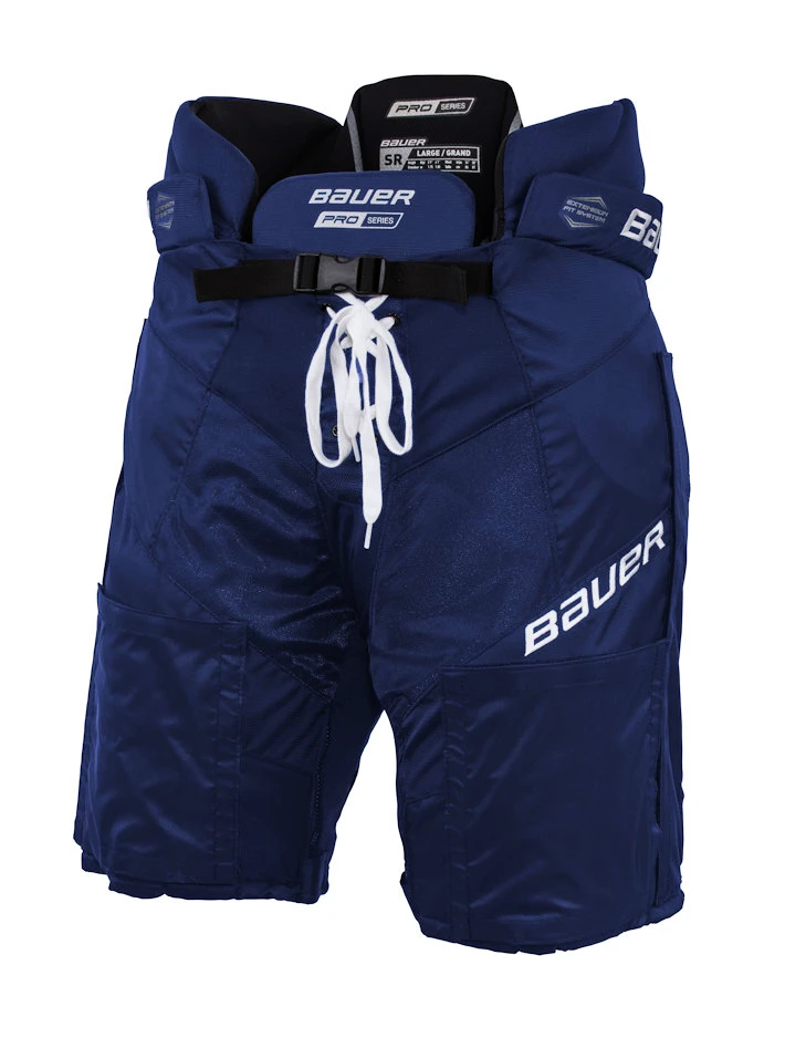 IJshockeybroek Bauer Pro Series Velcro Pant Royal Blue Senior
