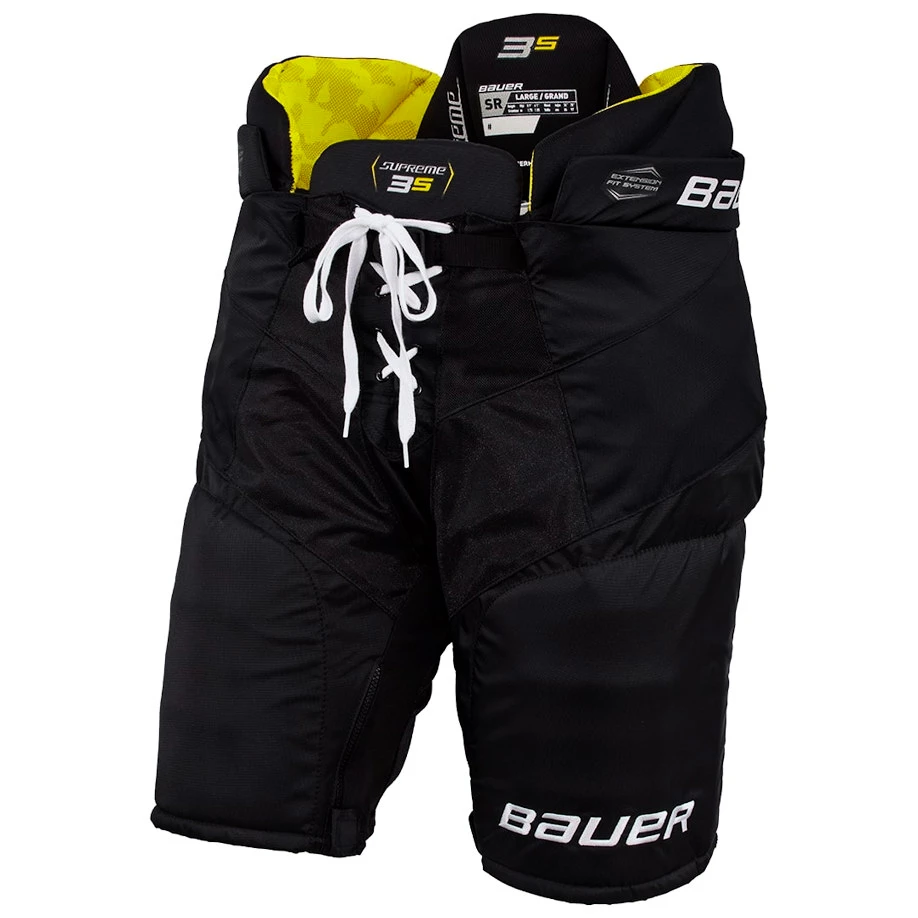 IJshockeybroek Bauer Supreme 3S Black Intermediate L