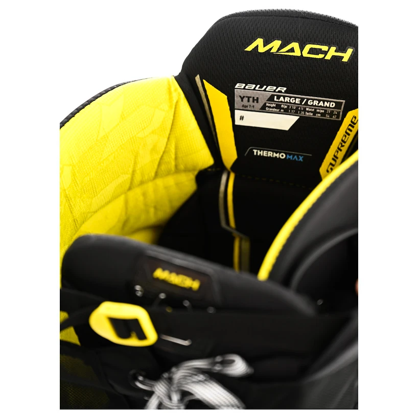 IJshockeybroek Bauer Supreme MACH Black Youth S