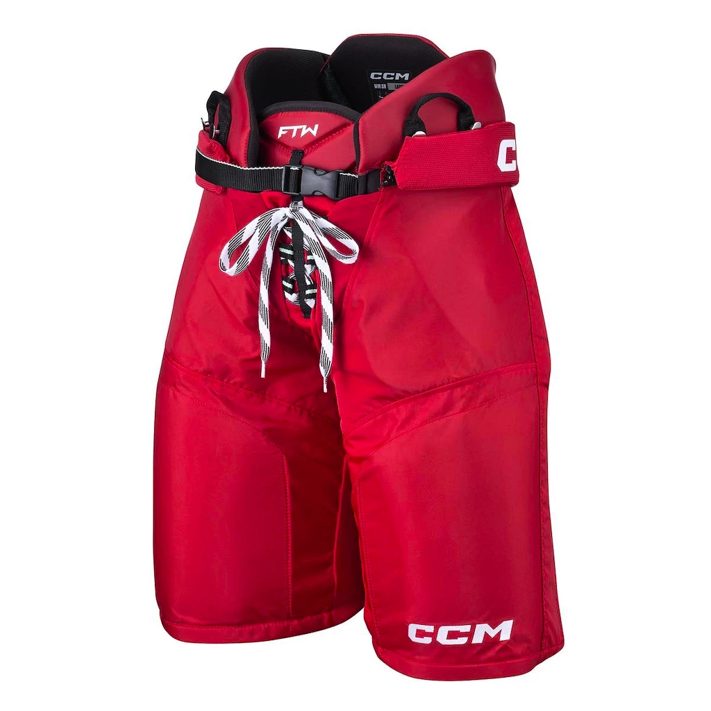 IJshockeybroek CCM JetSpeed FTWomen Velcro Red Senior M