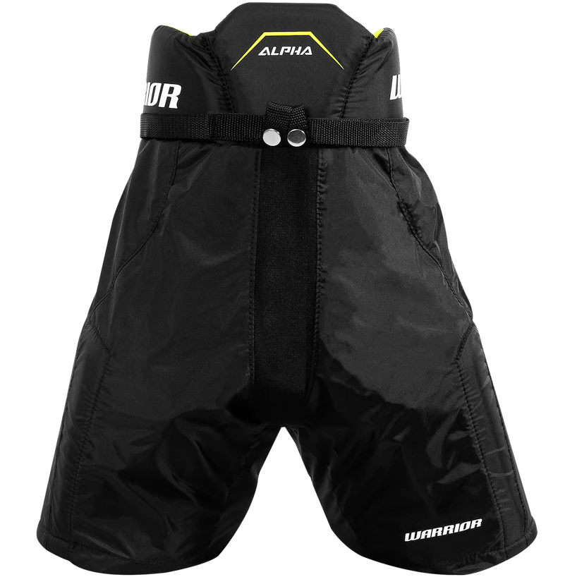 IJshockeybroek Warrior Alpha Black Youth XL