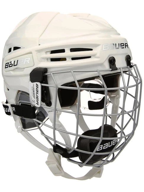 IJshockeyhelm Bauer RE-AKT 100 Combo White Youth
