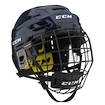 IJshockeyhelm CCM Tacks 210 Combo Dark blue Senior