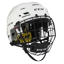 IJshockeyhelm CCM Tacks 210 Combo White Senior