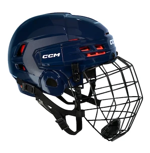 IJshockeyhelm CCM Tacks 70 Combo Navy  Senior M