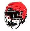 IJshockeyhelm CCM Tacks 70 Combo red Junior