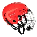 IJshockeyhelm CCM Tacks 70 Combo red Junior